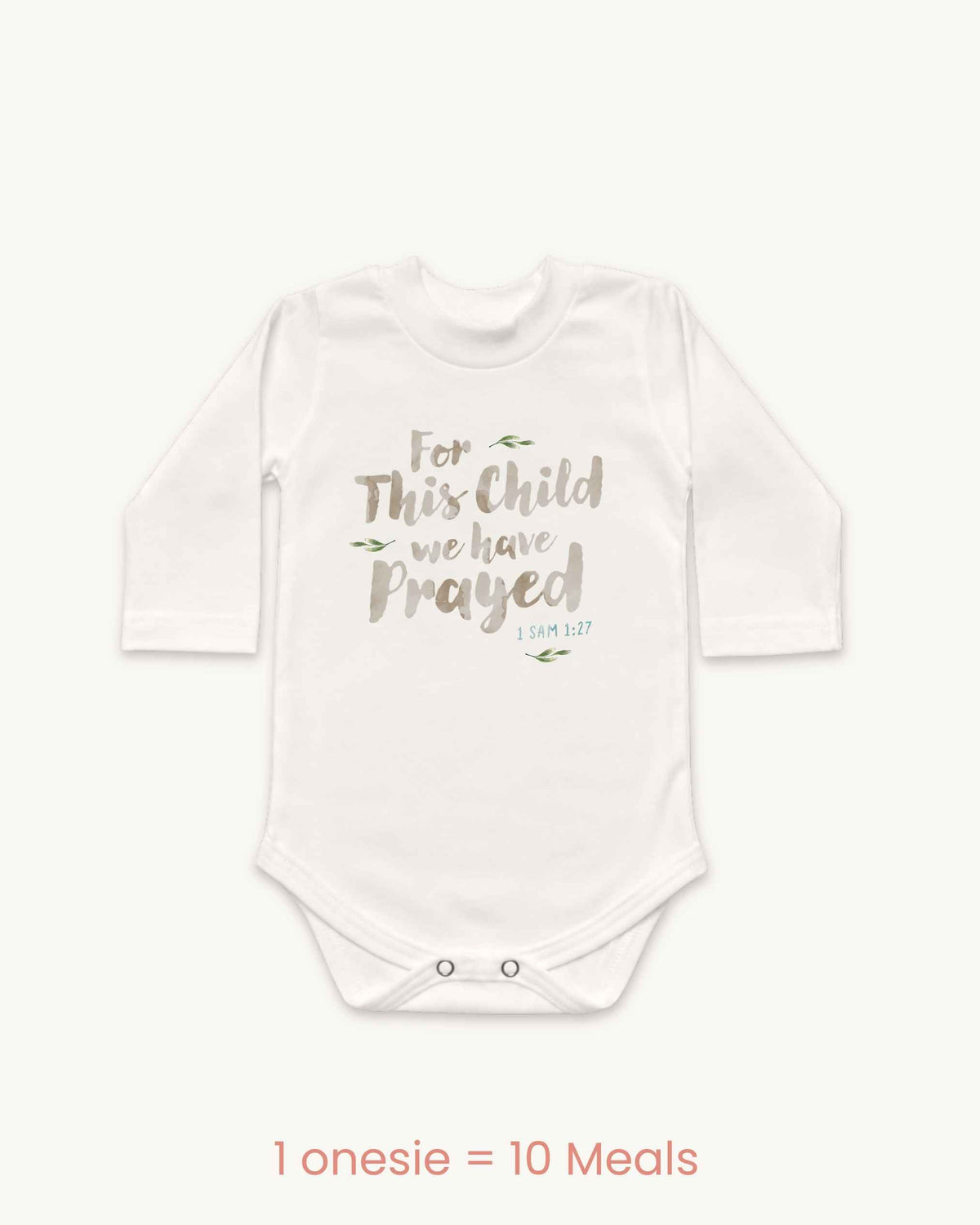 For this Child I have Prayed - body vest