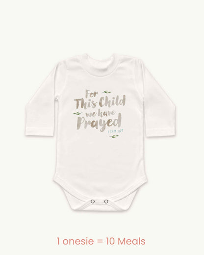 For this Child I have Prayed - body vest