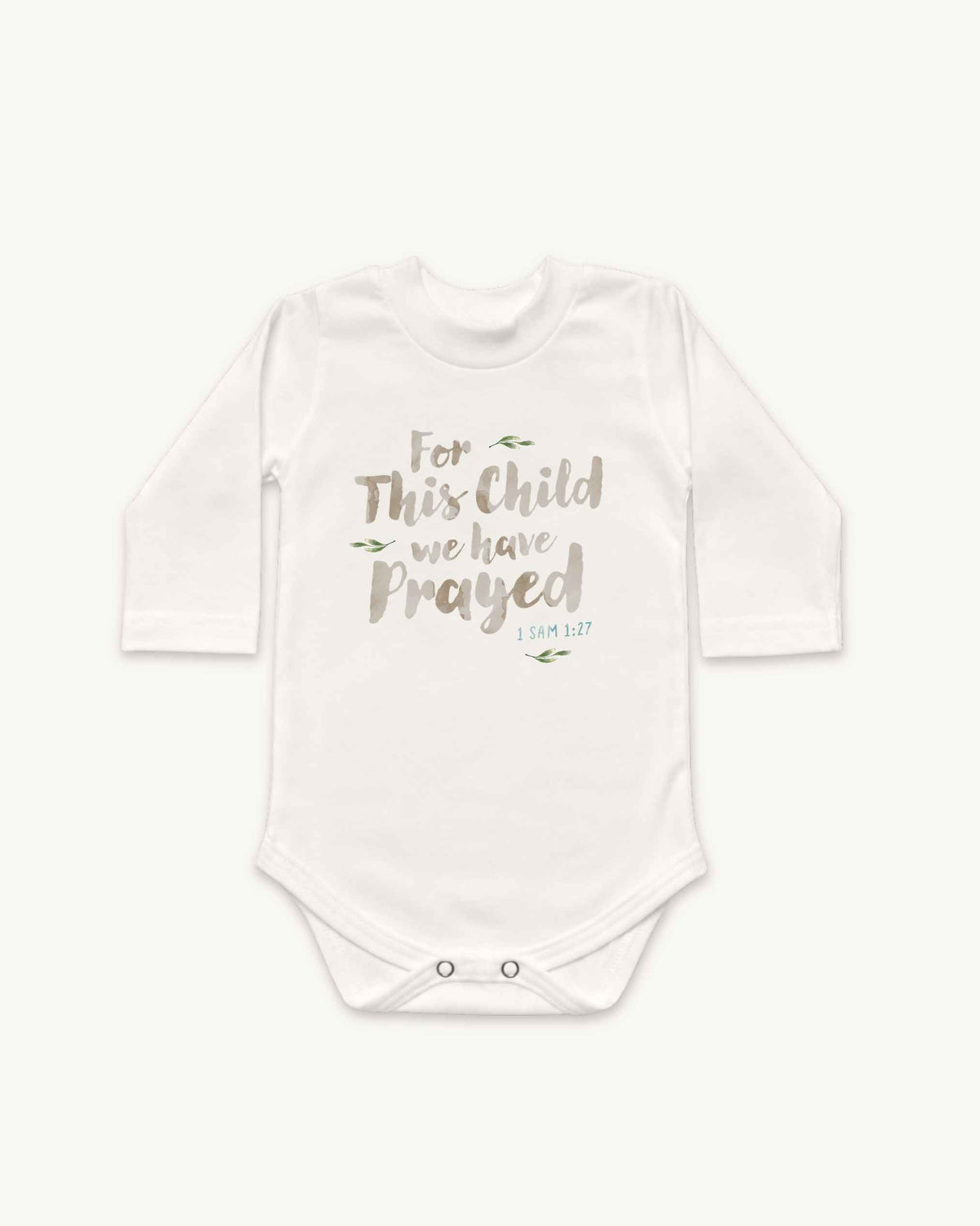 For this Child I have Prayed - body vest