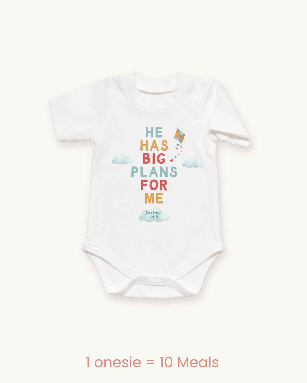 He Has Big Plans for Me- body vest