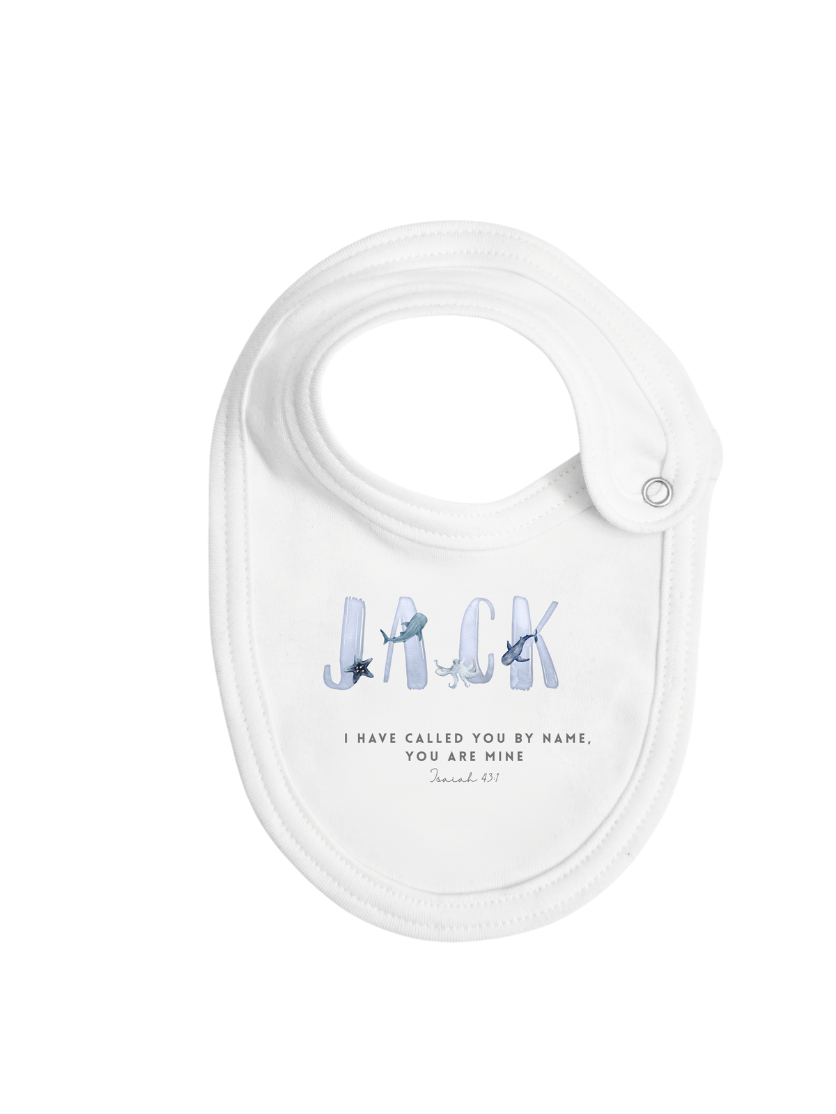 His Ocean Wonders - Personalized BIB